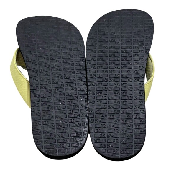 SANUK WOMEN FLIP FLOPS CASUAL COMFORT SANDALS YELLOW THONGS SWS2908 SZ US 8 - Picture 8 of 9
